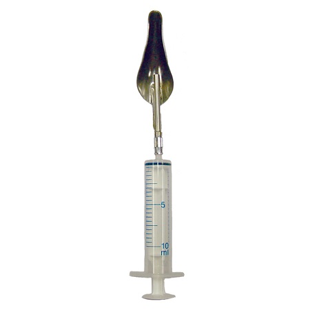 Vetafarm EZY Feeder - Syringe with bent spoon end - handfeeding hookbills