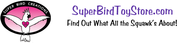 Super Bird Creations - Bird Toys - Lady Gouldian Finch Supplies USA - Glamorous Gouldians