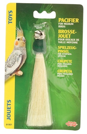 Living World Pacifier - Hagen - For Medium Birds - Small Hookbill Cage Accessories - Bird Cage Supplies